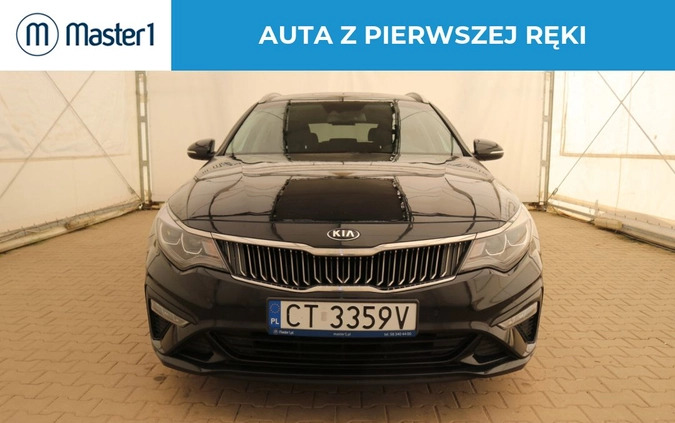 Kia Optima cena 73850 przebieg: 139726, rok produkcji 2019 z Gąbin małe 154